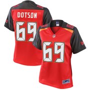 Add Demar Dotson Tampa Bay Buccaneers NFL Pro Line Women's Player Jersey – Red To Your NFL Collection