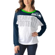 Add Seattle Seahawks Women's Ralph Long Sleeve T-Shirt - College Navy To Your NFL Collection