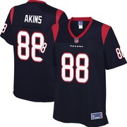 Add Jordan Akins Houston Texans NFL Pro Line Women's Player Jersey – Navy To Your NFL Collection