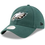 Add Philadelphia Eagles New Era Women's Core Classic Primary 9TWENTY Adjustable Hat - Midnight Green To Your NFL Collection