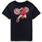 Add New England Patriots Girls Toddler Pom Pom Cheer T-Shirt – Navy To Your NFL Collection