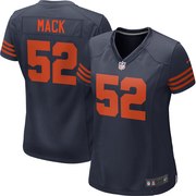 Add Khalil Mack Chicago Bears Nike Women's Throwback Game Jersey – Navy To Your NFL Collection