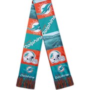 Add Miami Dolphins Bar Scarf - Aqua To Your NFL Collection