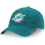 Add Miami Dolphins NFL Pro Line by Fanatics Branded Women's Fundamental II Adjustable Hat - Aqua To Your NFL Collection