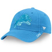 Add Detroit Lions NFL Pro Line by Fanatics Branded Women's Fundamental II Adjustable Hat - Blue To Your NFL Collection