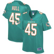 Add Mike Hull Miami Dolphins NFL Pro Line Women's Team Player Jersey – Aqua To Your NFL Collection