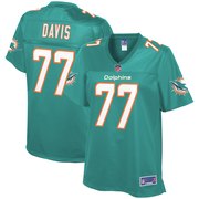 Add Jesse Davis Miami Dolphins NFL Pro Line Women's Team Player Jersey – Aqua To Your NFL Collection