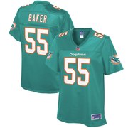 Add Jerome Baker Miami Dolphins NFL Pro Line Women's Player Jersey – Aqua To Your NFL Collection