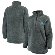 Add Detroit Lions Concepts Sport Women's Trifecta Snap-Up Jacket - Charcoal To Your NFL Collection