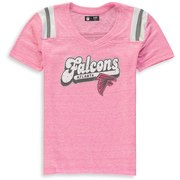 Atlanta Falcons New Era Girls Youth Star of the Game Tri-Blend T-Shirt – Pink