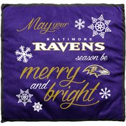 Add Baltimore Ravens Holiday Pillow To Your NFL Collection