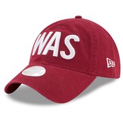 Add Washington Redskins New Era Women's Hometown 9TWENTY Adjustable Hat - Burgundy To Your NFL Collection