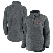 Add Arizona Cardinals Concepts Sport Women's Trifecta Snap-Up Jacket - Charcoal To Your NFL Collection