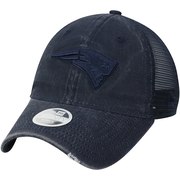 Add New England Patriots New Era Women's Tonal Washed Trucker 9TWENTY Adjustable Hat – Navy To Your NFL Collection