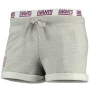 Add New York Giants Junk Food Women's Team Strap Shorts – Heathered Gray To Your NFL Collection