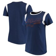 Add Chicago Bears Junk Food Women's Retro Sport T-Shirt – Navy/White To Your NFL Collection