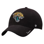 Add Jacksonville Jaguars '47 Brand Women's Sparkle Clean Up Adjustable Hat - Black To Your NFL Collection