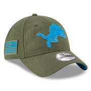 Add Detroit Lions New Era Women's 2018 Salute to Service Sideline 9TWENTY Adjustable Hat – Olive To Your NFL Collection