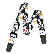 Add Pittsburgh Steelers Woodrow Guitar Guitar Strap To Your NFL Collection