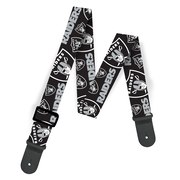 Add Oakland Raiders Woodrow Guitar Guitar Strap To Your NFL Collection