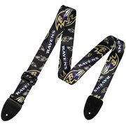 Add Baltimore Ravens Woodrow Guitar Guitar Strap To Your NFL Collection