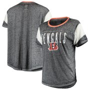 Add Cincinnati Bengals '47 Women's Fade Out Boyfriend T-Shirt – Black To Your NFL Collection