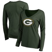 Add Green Bay Packers NFL Pro Line Women's Primary Logo Long Sleeve T-Shirt - Green To Your NFL Collection