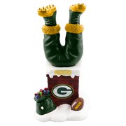 Add Green Bay Packers Chimney Legs Bobble Tabletop Ornament To Your NFL Collection