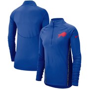 Buffalo Bills Nike Women's Core Half-Zip Pullover Jacket - Royal
