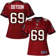 Add NFL Pro Line Women's Tampa Bay Buccaneers Demar Dotson Team Color Jersey To Your NFL Collection