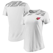 Add Arizona Cardinals Under Armour Women's Combine Authentic Colorblock Favorites Charged Cotton Performance T-Shirt - White To Your NFL Collection