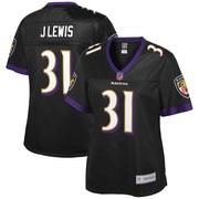 Add Jamal Lewis Baltimore Ravens NFL Pro Line Women's Retired Player Jersey – Black To Your NFL Collection