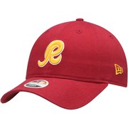 Add Washington Redskins New Era Women's Ligature 9TWENTY Adjustable Hat – Burgundy To Your NFL Collection