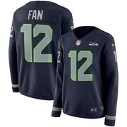 Add Seattle Seahawks Nike Women's Therma Long Sleeve Jersey – Navy To Your NFL Collection