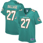 Add Kalen Ballage Miami Dolphins NFL Pro Line Women's Player Jersey – Aqua To Your NFL Collection