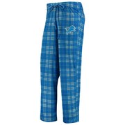 Add Detroit Lions Concepts Sport Women's Plus Size Rush Knit Pajama Pants – Blue/White To Your NFL Collection