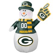 Add Green Bay Packers 7' Inflatable Snowman To Your NFL Collection