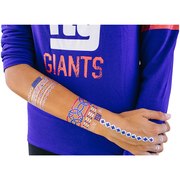 Add New York Giants Metallic Fashion Tattoos To Your NFL Collection