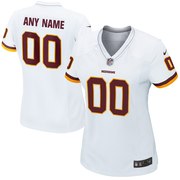 Add Washington Redskins Nike Women's Replica Game Jersey – White To Your NFL Collection