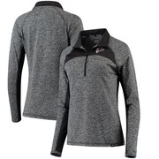 Add Atlanta Falcons NFL Pro Line by Fanatics Branded Women's Static Quarter-Zip Jacket - Heathered Charcoal/Charcoal To Your NFL Collection