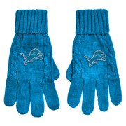 Add Detroit Lions Women's Cable Knit Gloves – Blue To Your NFL Collection