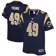 Add Trevon Young Los Angeles Rams NFL Pro Line Women's Player Jersey – Navy To Your NFL Collection