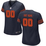 Add Chicago Bears Nike Women's Custom Throwback Game Jersey - Navy To Your NFL Collection