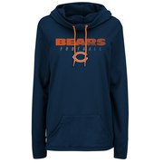 Add Chicago Bears Majestic Women's Speed Fly Pullover Hoodie - Navy To Your NFL Collection