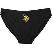 Add Minnesota Vikings Concepts Sport Women's Solid Logo Panties - Black To Your NFL Collection