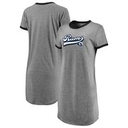 Add Los Angeles Rams NFL Pro Line by Fanatics Branded Women's Tri-Blend T-Shirt Dress – Heathered Gray To Your NFL Collection