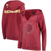 Add Washington Redskins Cuce Women's Aficionado Pullover Hoodie – Burgundy To Your NFL Collection