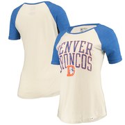 Add Denver Broncos Fanatics Branded Women's True Classics Short Sleeve T-Shirt - Cream To Your NFL Collection