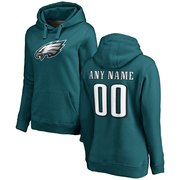 Add Philadelphia Eagles NFL Pro Line by Fanatics Branded Women's Personalized Name & Number Pullover Hoodie - Green To Your NFL Collection