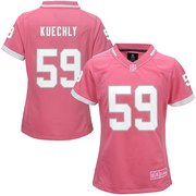 Add Luke Kuechly Carolina Panthers Girls Youth Bubble Gum Jersey - Pink To Your NFL Collection